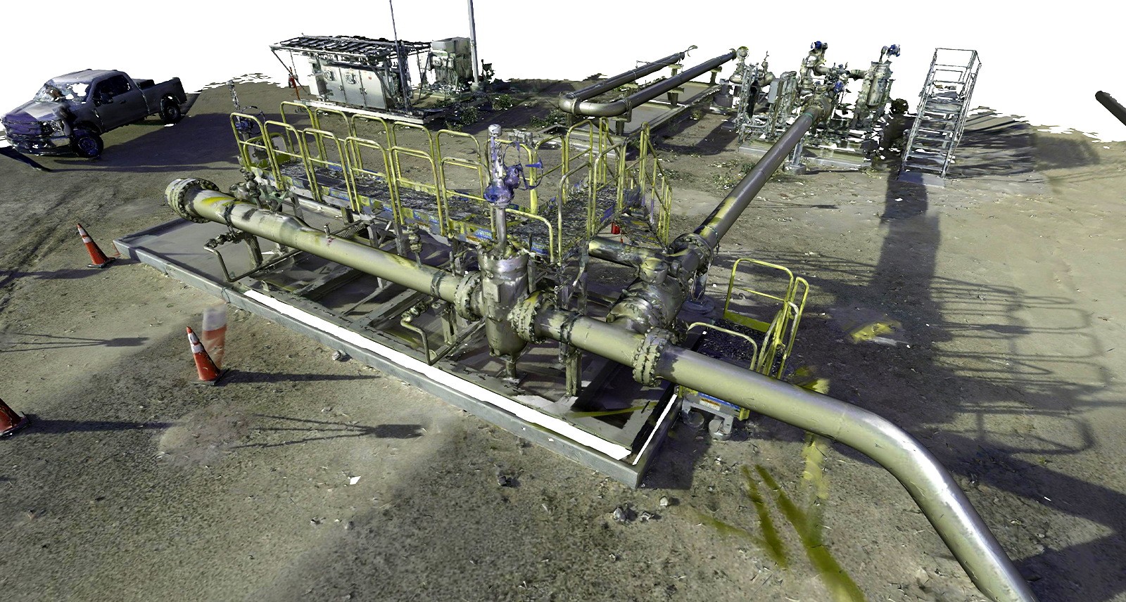 Leica Cyclone 3DR Plant Edition Scan to Mesh